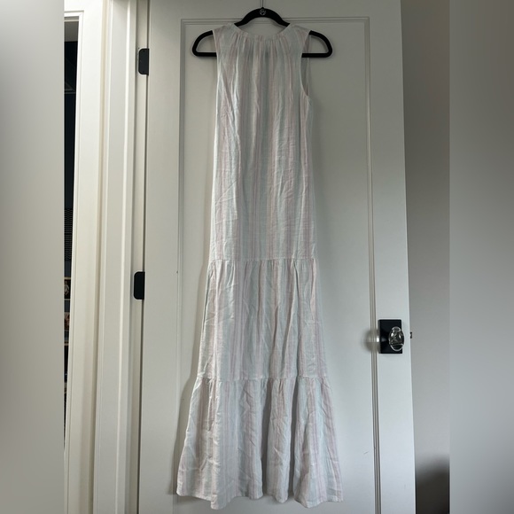 Splendid pastel striped maxi dress - Picture 2 of 3